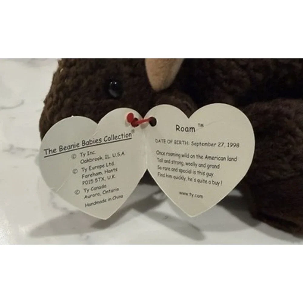 TY Beanie Baby - ROAM the Buffalo (6.5 inch)